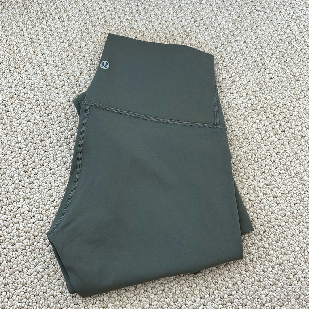 Lululemon wunder under grey sage